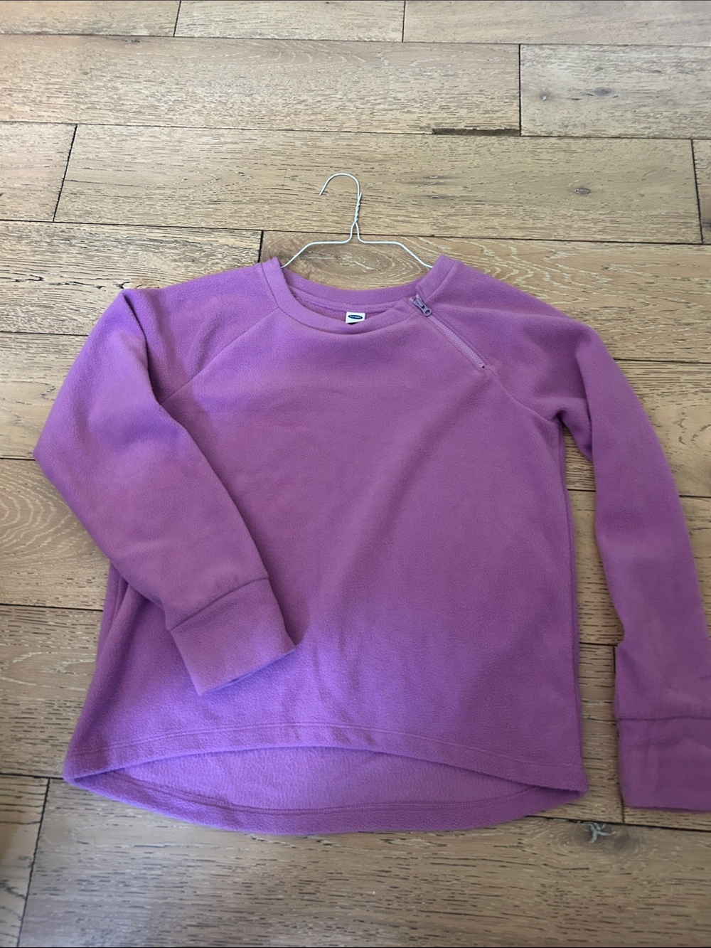 Old Navy Girls Lavender Crewneck Pullover Sweatshirt